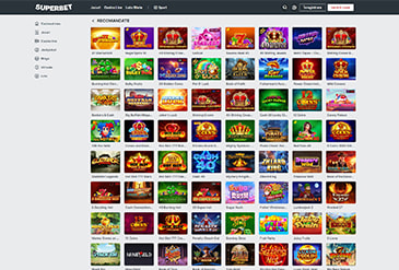 Pregled Superbet Sekcija Igara